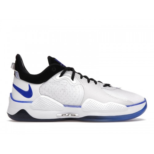 Кроссы Nike PG 5 Playstation White - мужская сетка размеров