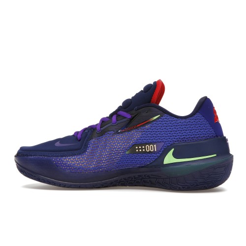 Кроссы Nike Air Zoom GT Cut Blue Void Purple Red - мужская сетка размеров