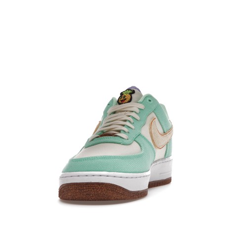 Кроссы Nike Air Force 1 Low 07 Pinapple (W) - женская сетка размеров