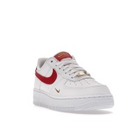 Женские кроссовки Nike Air Force 1 Low Essential Gym Red Mini Swoosh (W)
