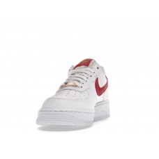 Женские кроссовки Nike Air Force 1 Low Essential Gym Red Mini Swoosh (W)