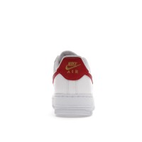 Женские кроссовки Nike Air Force 1 Low Essential Gym Red Mini Swoosh (W)