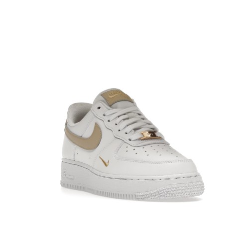 Кроссы Nike Air Force 1 Low 07 Essential White Beige (W) - женская сетка размеров
