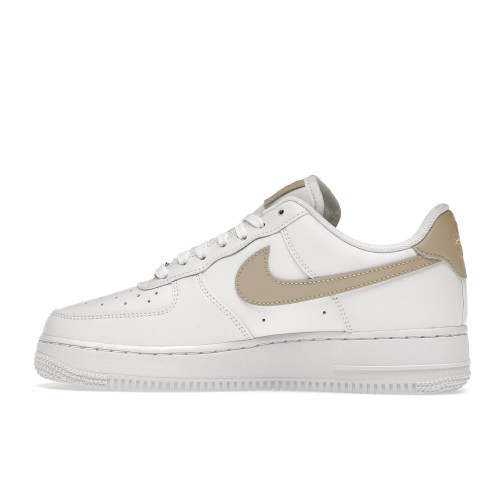 Кроссы Nike Air Force 1 Low 07 Essential White Beige (W) - женская сетка размеров