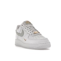 Женские кроссовки Nike Air Force 1 Low White Grey Gold (W)