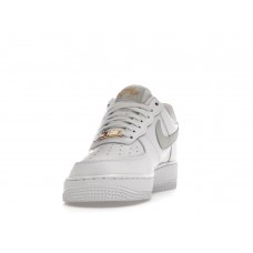 Женские кроссовки Nike Air Force 1 Low White Grey Gold (W)