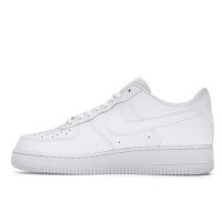 Кроссовки Nike Air Force 1 Low Triple White Tumbled Leather