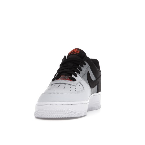 Кроссы Nike Air Force 1 Low 07 Black Smoke Grey - мужская сетка размеров