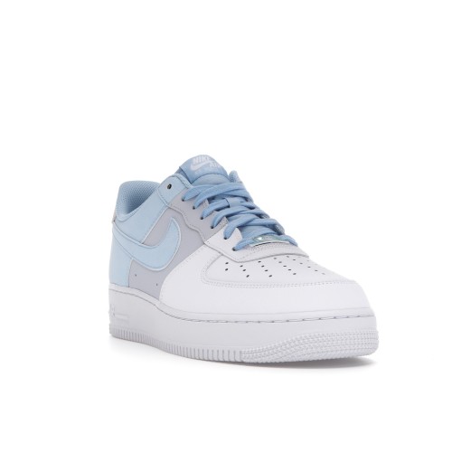Кроссы Nike Air Force 1 Low Psychic Blue - мужская сетка размеров
