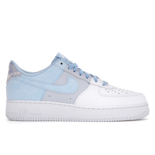 Кроссы Nike Air Force 1 Low Psychic Blue - мужская сетка размеров