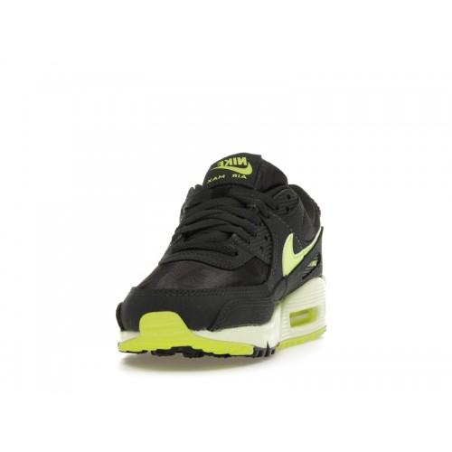 Nike Wmns Air Max 90 Dark Smoke Grey Volt - женская сетка размеров