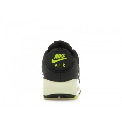 Nike Wmns Air Max 90 Dark Smoke Grey Volt - женская сетка размеров
