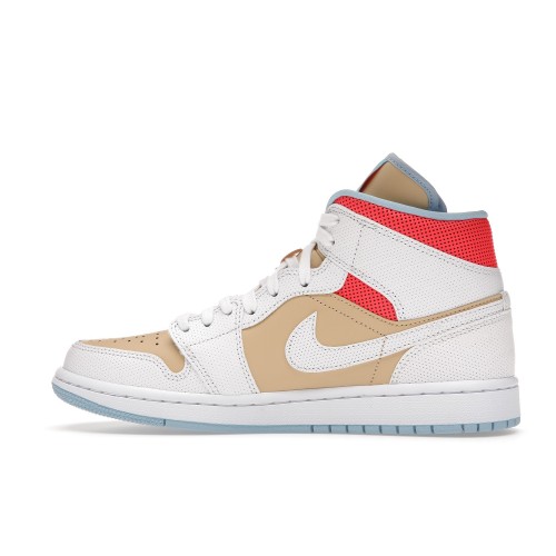 Кроссы Jordan 1 Mid SE Sesame (W) - женская сетка размеров