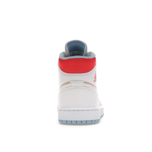 Кроссы Jordan 1 Mid SE Sesame (W) - женская сетка размеров