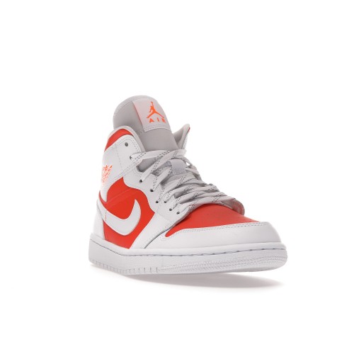 Кроссы Jordan 1 Mid SE Bright Citrus (W) - женская сетка размеров