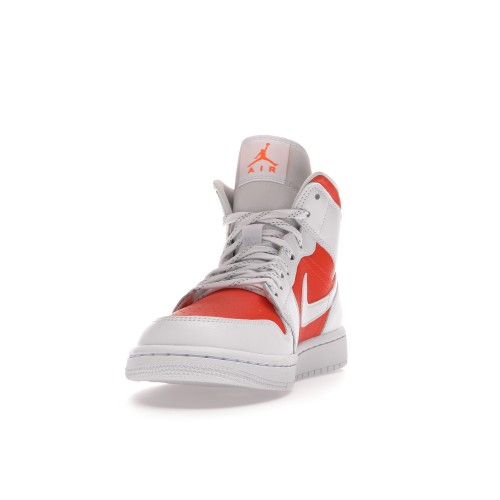 Кроссы Jordan 1 Mid SE Bright Citrus (W) - женская сетка размеров