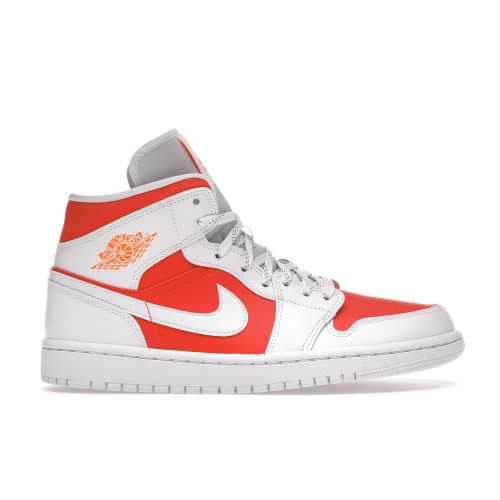 Кроссы Jordan 1 Mid SE Bright Citrus (W) - женская сетка размеров
