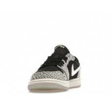 Женские Jordan 1 Retro Low OG Black Cement (W)
