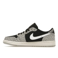 Женские Jordan 1 Retro Low OG Black Cement (W)