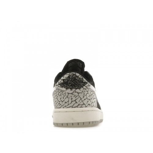 Кроссы Jordan 1 Retro Low OG Black Cement (W) - женская сетка размеров