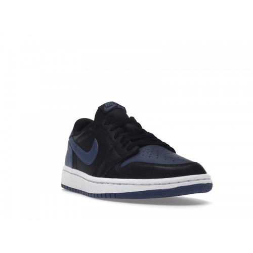 Кроссы Jordan 1 Retro Low OG Mystic Navy (W) - женская сетка размеров