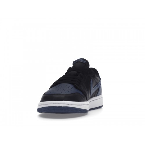 Кроссы Jordan 1 Retro Low OG Mystic Navy (W) - женская сетка размеров
