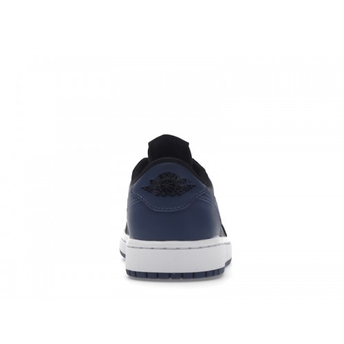 Кроссы Jordan 1 Retro Low OG Mystic Navy (W) - женская сетка размеров