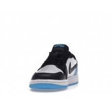 Женские Jordan 1 Retro Low OG Black Dark Powder Blue (W)