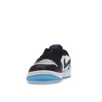 Jordan 1 Retro Low OG Black Dark Powder Blue