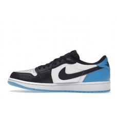 Jordan 1 Retro Low OG Black Dark Powder Blue