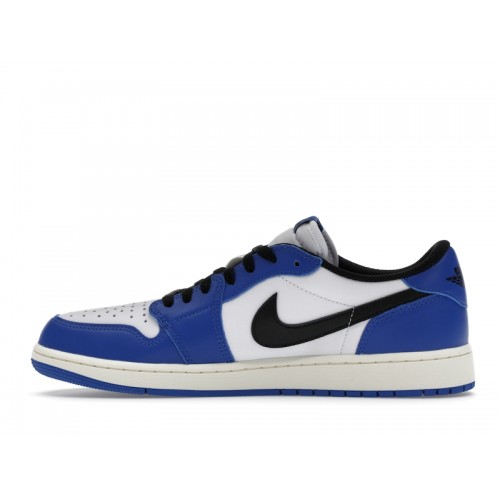 Кроссы Jordan 1 Retro Low OG Game Royal - мужская сетка размеров