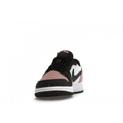 Кроссы Jordan 1 Low OG Bleached Coral (GS) - подростковая сетка размеров