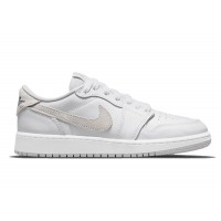 Подростковые кроссовки Jordan 1 Low OG Neutral Grey (2021) (GS)