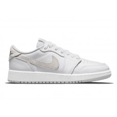 Подростковые кроссовки Jordan 1 Low OG Neutral Grey (2021) (GS)