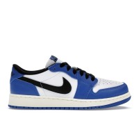 Подростковые кроссовки Jordan 1 Retro Low OG Game Royal (GS)