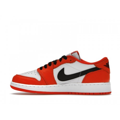 Кроссы Jordan 1 Low OG Starfish (GS) - подростковая сетка размеров
