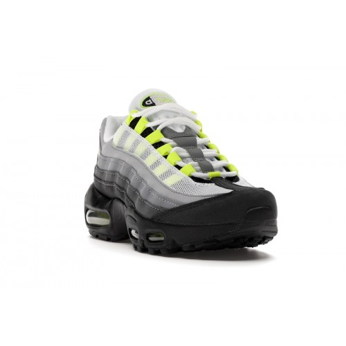 Кроссы Nike Air Max 95 OG Neon (2020) (GS) - подростковая сетка размеров