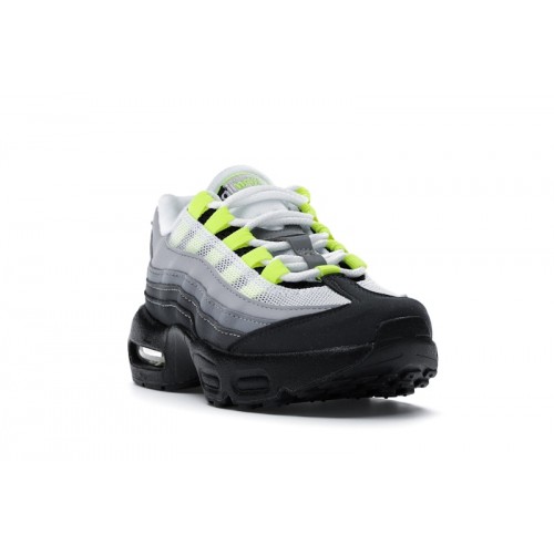 Кроссы Nike Air Max 95 OG Neon (2020) (PS) - детская сетка размеров