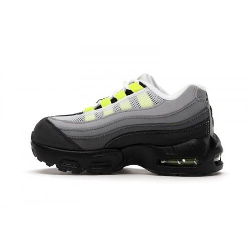 Кроссы Nike Air Max 95 OG Neon (2020) (TD) - детская сетка размеров