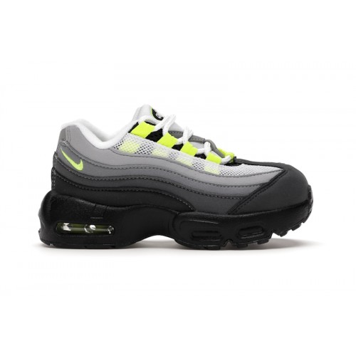 Кроссы Nike Air Max 95 OG Neon (2020) (TD) - детская сетка размеров