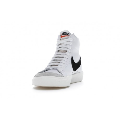 Кроссы Nike Blazer Mid 77 White Black (W) - женская сетка размеров