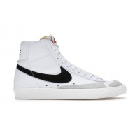 Женские кроссовки Nike Blazer Mid 77 White Black (W)
