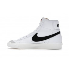 Женские кроссовки Nike Blazer Mid 77 White Black (W)
