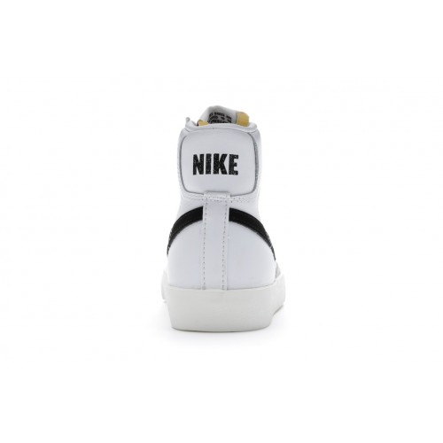 Кроссы Nike Blazer Mid 77 White Black (W) - женская сетка размеров