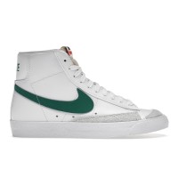 Женские кроссовки Nike Blazer Mid 77 Vintage White Malachite Green (W)