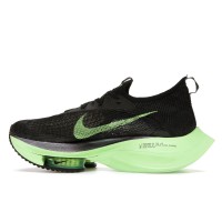 Женские кроссовки Nike Air Zoom Alphafly Next% Black Electric Green (W)