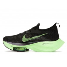 Женские кроссовки Nike Air Zoom Alphafly Next% Black Electric Green (W)