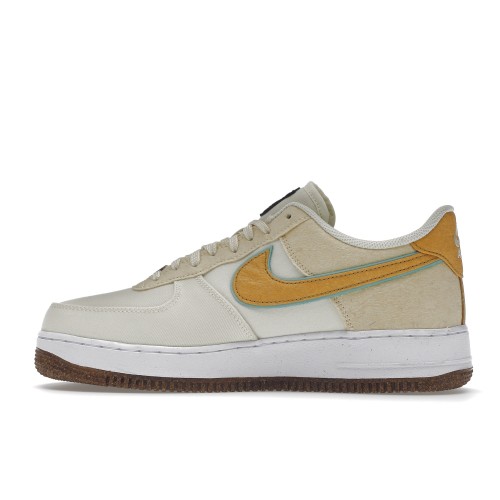 Кроссы Nike Air Force 1 Low Happy Pineapple Coconut Milk - мужская сетка размеров