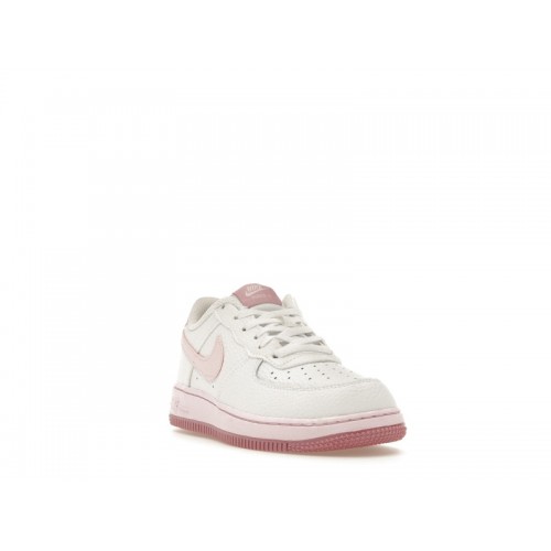 Nike Air Force 1 White Elemental Pink (PS) - детская сетка размеров