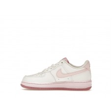 Детские Nike Air Force 1 White Elemental Pink (PS)